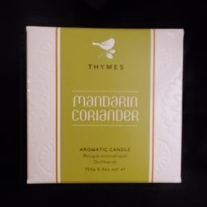 Thymes Mandarin Coriander Aromatic Candle